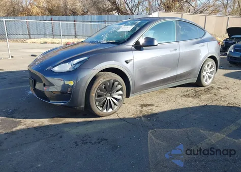 2022 Tesla Model Y Long Range Dual Motor All-Wheel Drive from USA, damaged, VIN 7SAYGDEE5NF307170